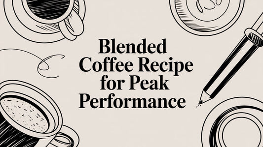 Blended Coffee Drink Recipe for Peak Performance