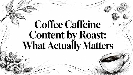 Coffee Caffeine Content by Roast: What Actually Matters