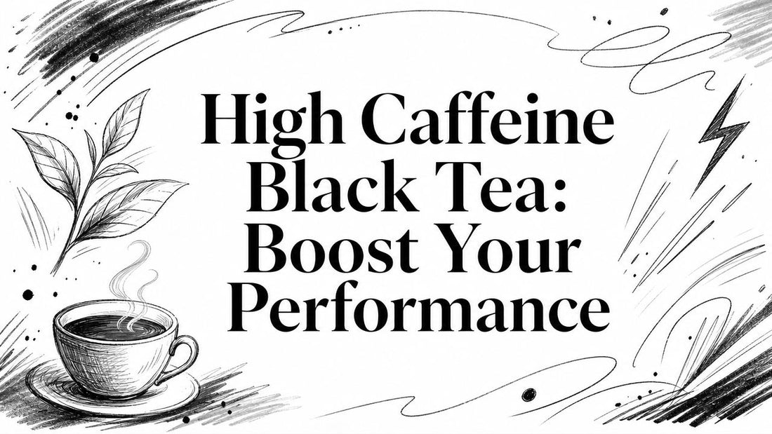 High Caffeine Black Tea: Boost Your Performance