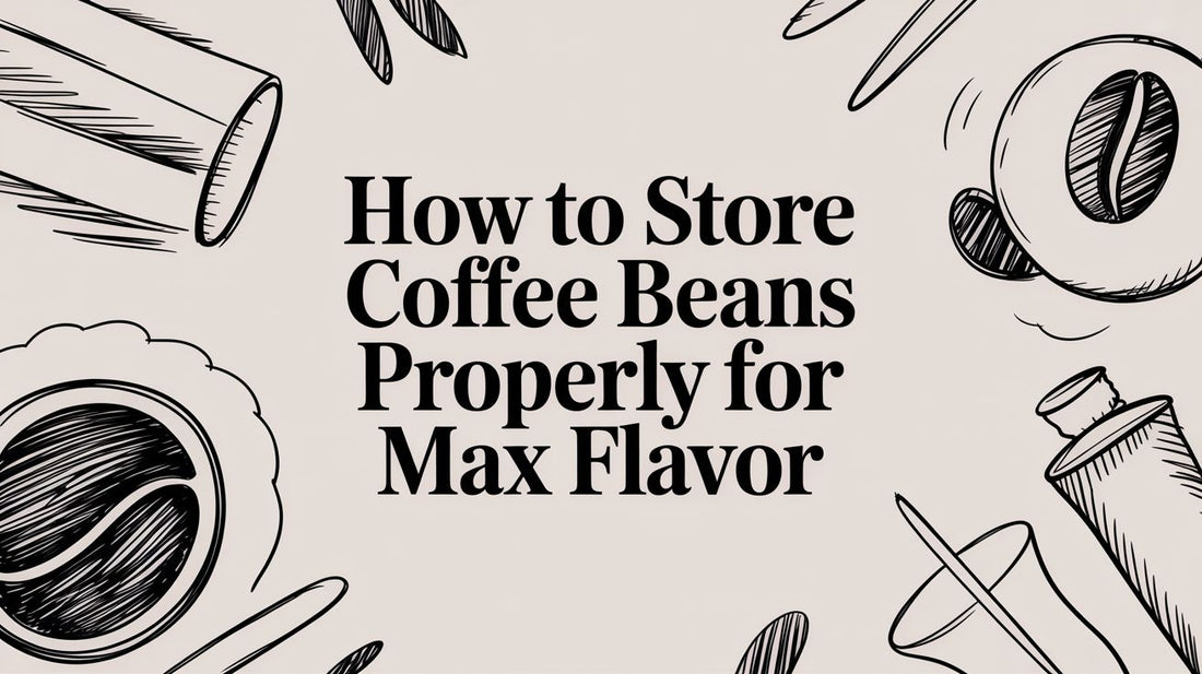 How to Store Coffee Beans Properly for Max Flavor