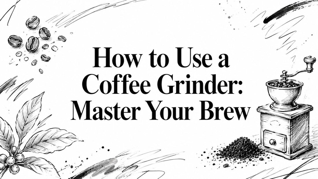 How to Use a Coffee Grinder: Master Your Brew