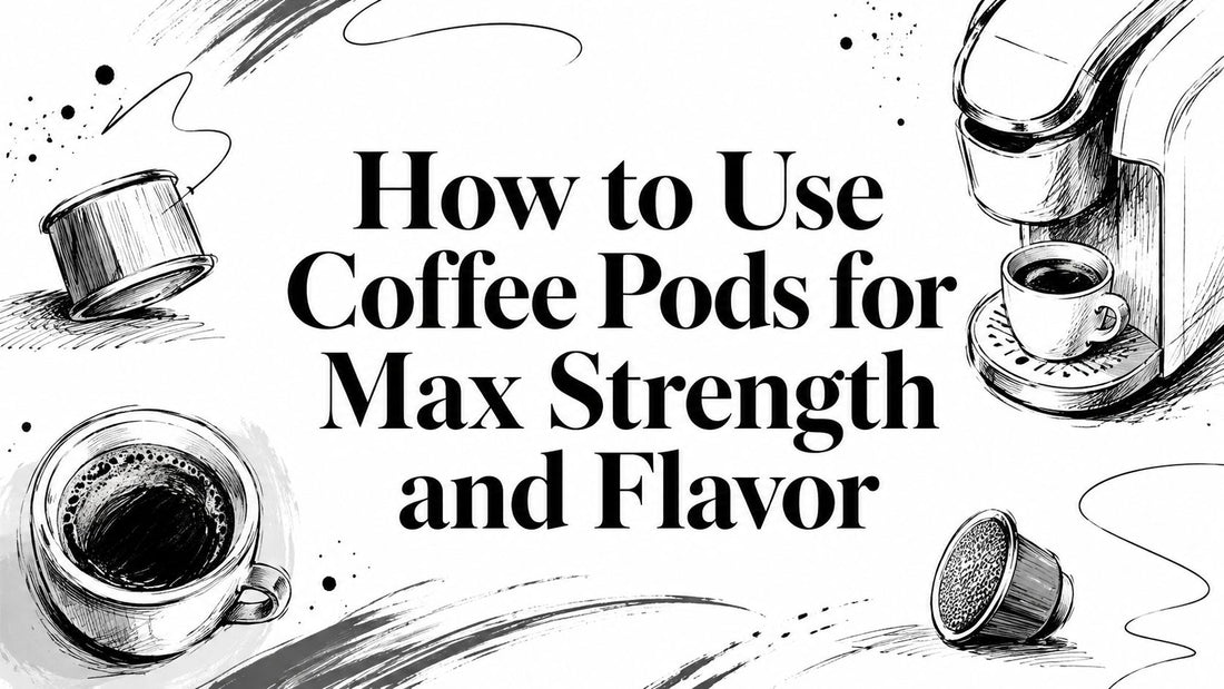 How to Use Coffee Pods for Max Strength and Flavor