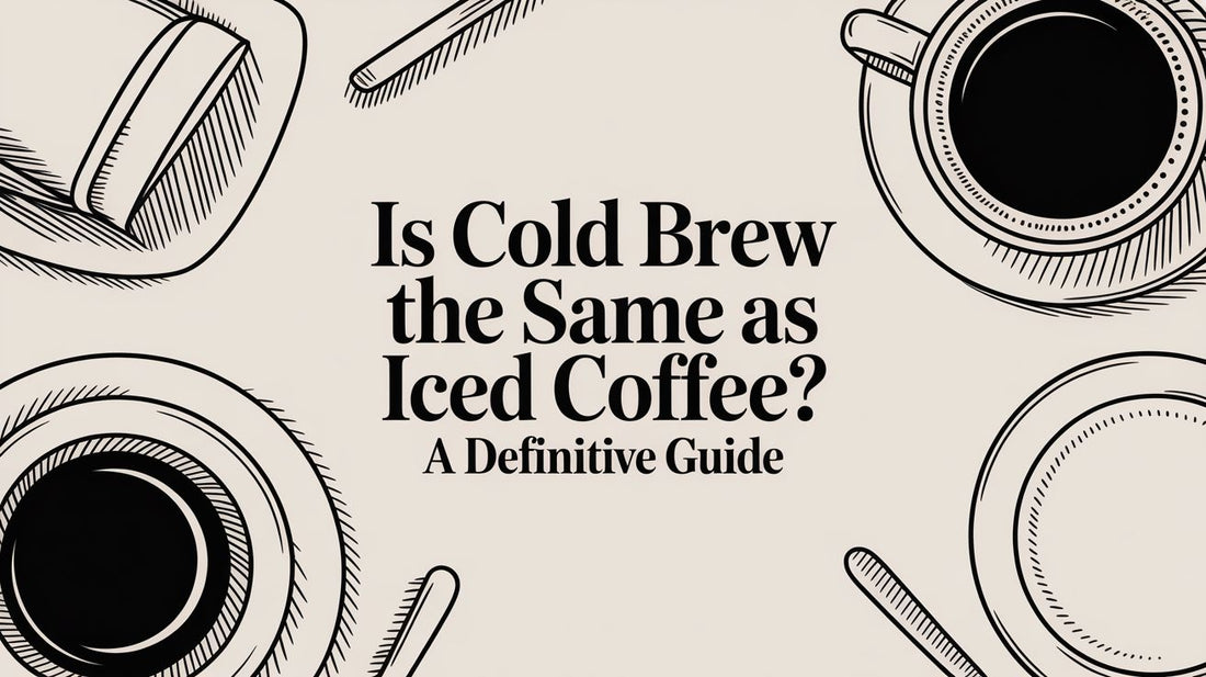 Is Cold Brew the Same as Iced Coffee? A Definitive Guide