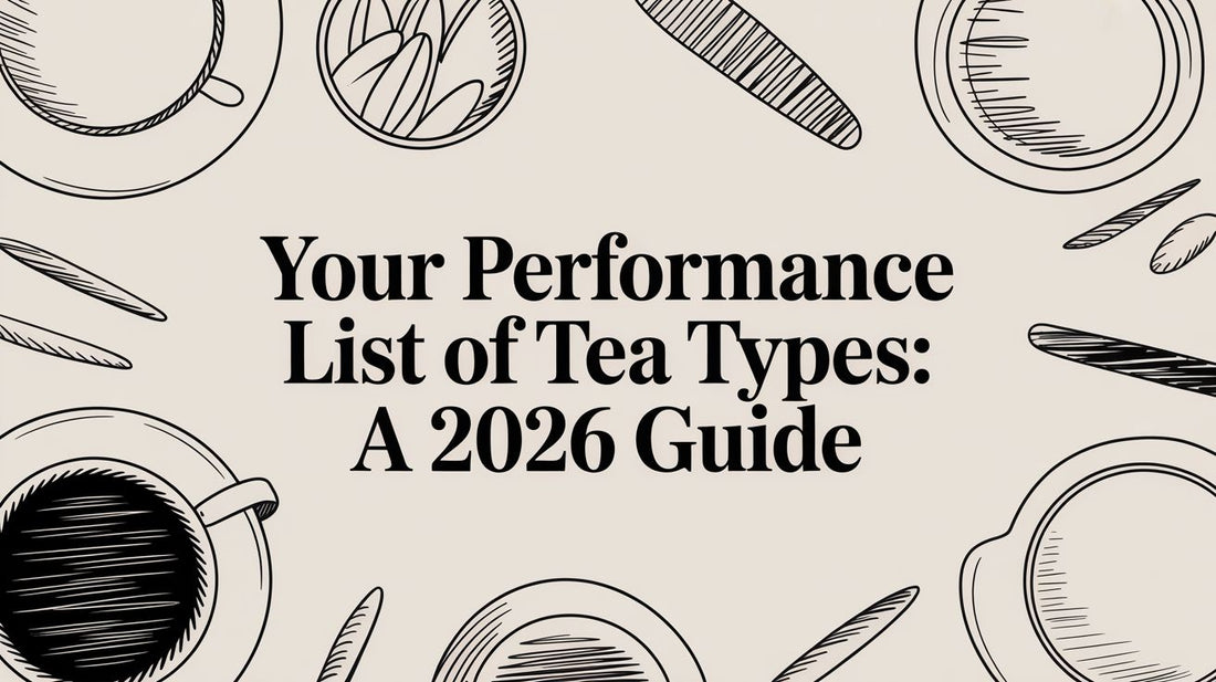 Your Performance List of Tea Types: A 2026 Guide